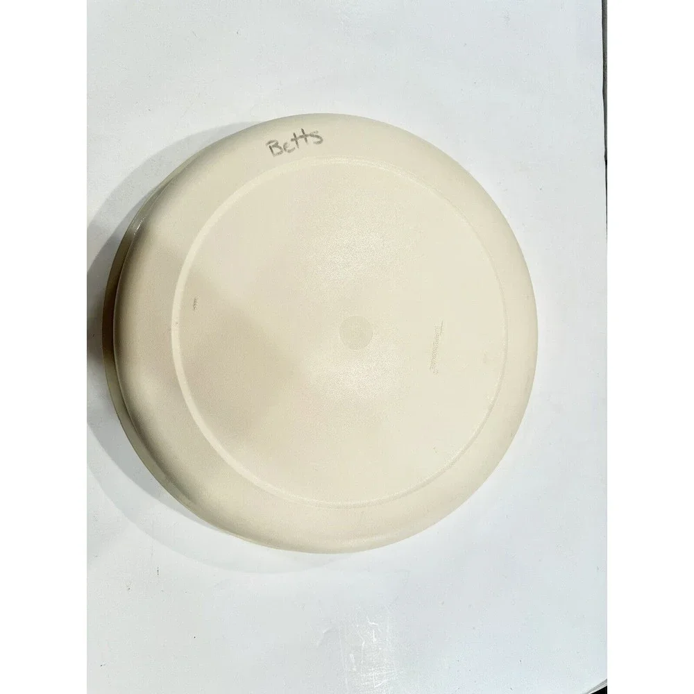 Vintage Tupperware almond color party dip tray 1663-2 includes 1667-8 dip holder